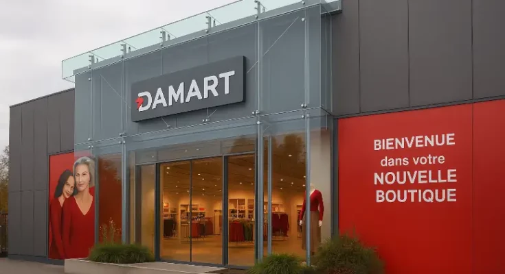 le nouveau magasin de damart