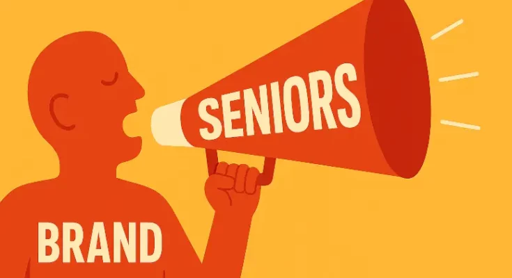 une marche parle aux seniors