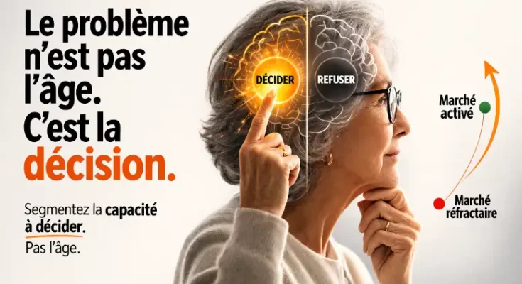 Segmenter par décision, pas par âge