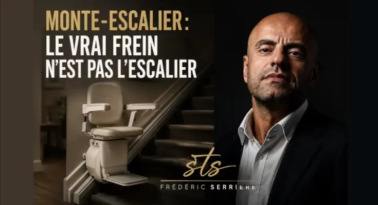 Monte-escalier le vrai frein n’est pas l’escalier