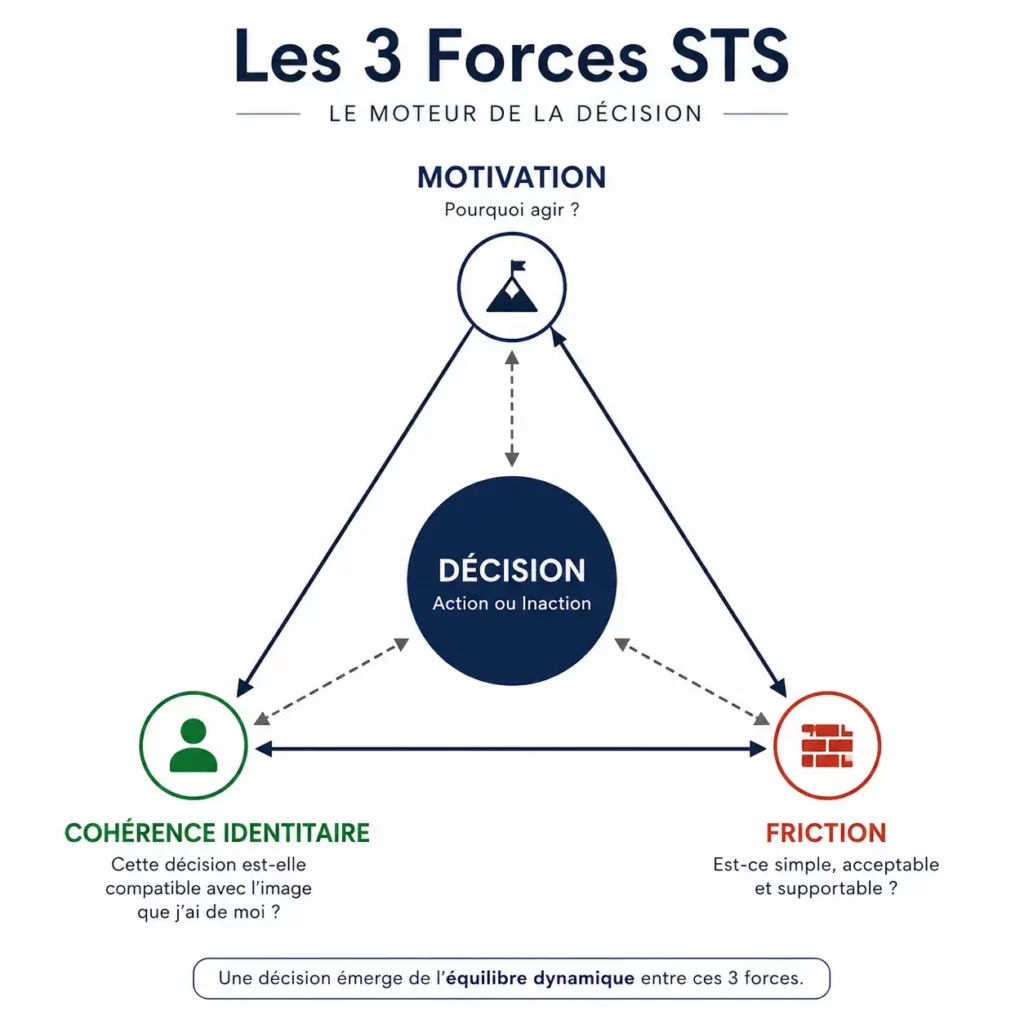 Modèle STS - Les 3 forces