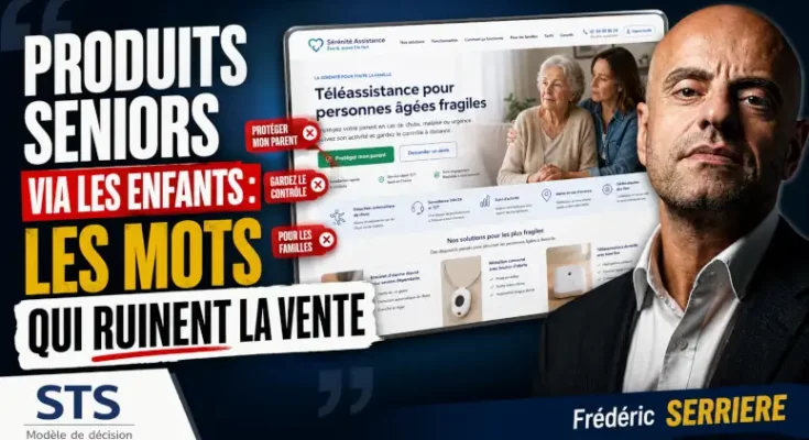Produits seniors via les enfants les mots qui ruinent la vente