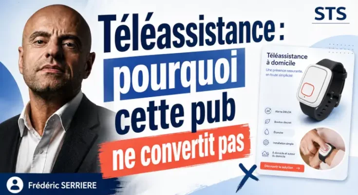 Téléassistance pourquoi cette pub ne convertit pas
