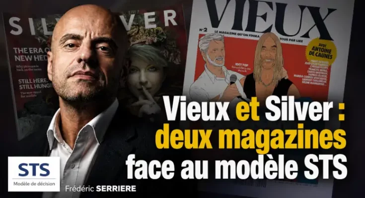 Vieux et Silver deux magazines face au modèle STS