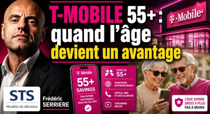 T-Mobile 55+ quand l’âge devient un avantage